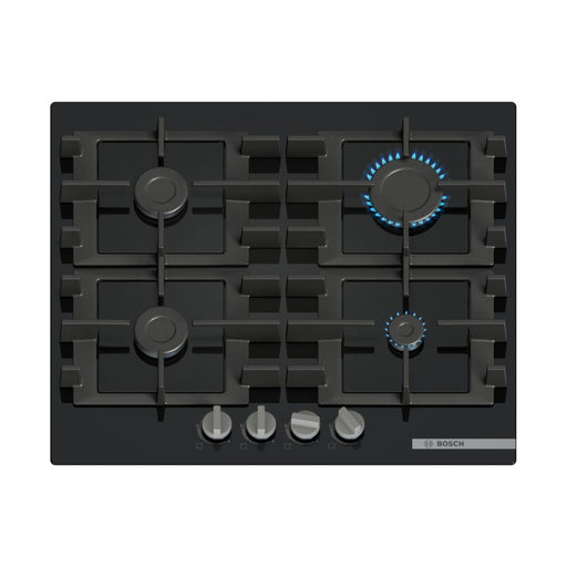 Bosch Series 4 PNP6B6K40 60cm Gas on Glass Hob - Black Image 1