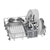 Bosch Series 4 SMH4HTX02G F/I 13 Place Dishwasher Image 3