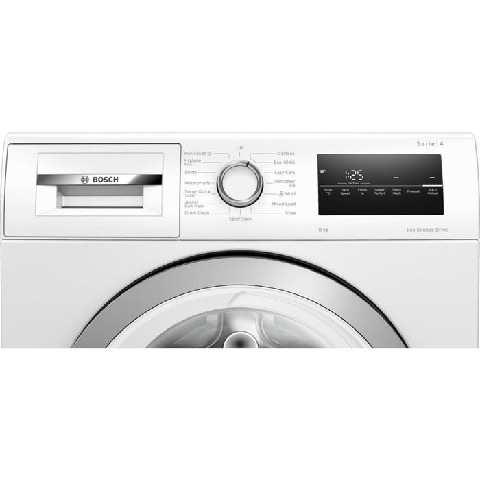 Bosch Series 4 WAN28258GB F/S 8kg 1400rpm Washing Machine - White Image 3