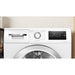 Bosch Series 4 WTH85223GB F/S 8kg Heat Pump Tumble Dryer - White Image 3