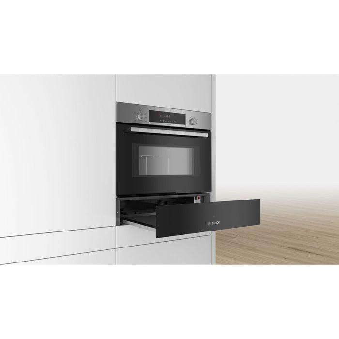 Bosch Series 6 BIC510NB0 14cm Warming Drawer - Black Image 3
