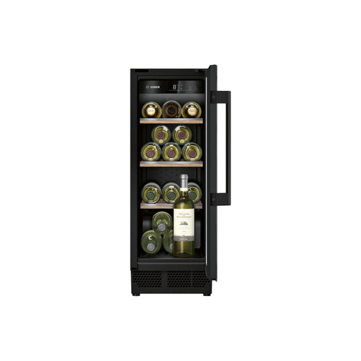 Bosch Series 6 KUW20VHF0G B/I Under Counter 30cm Wine Cooler - Black Image 1