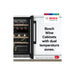 Bosch Series 6 KUW21AHG0G B/I Under Counter 60cm Wine Cooler - Black Image 6