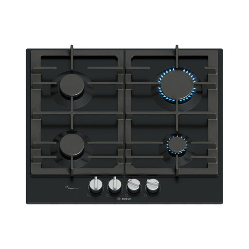 Bosch Series 6 PCP6A6I90 60cm Gas Hob - Black Image 1
