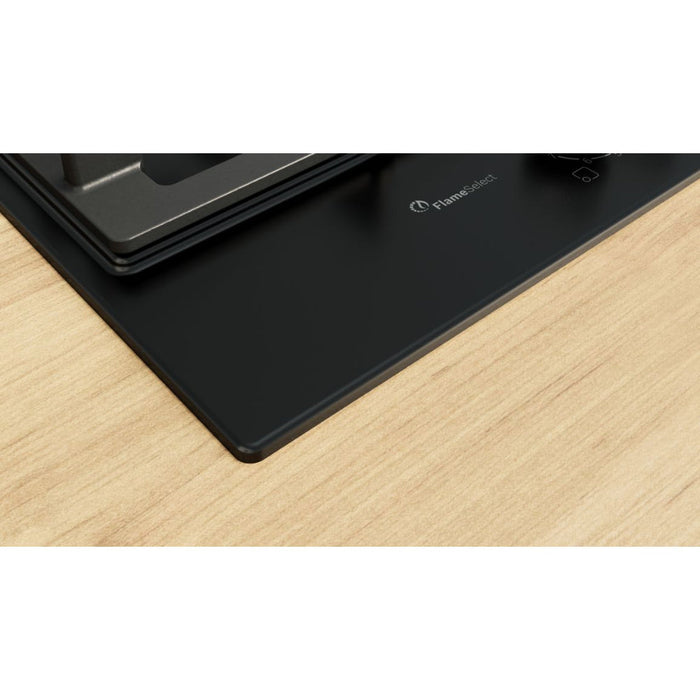 Bosch Series 6 PCP6A6I90 60cm Gas Hob - Black Image 3