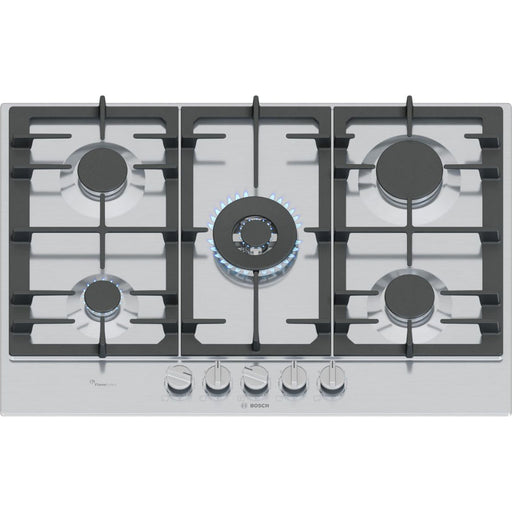 Bosch Series 6 PCQ7A5I90 75cm Gas Hob - St/Steel Image 1