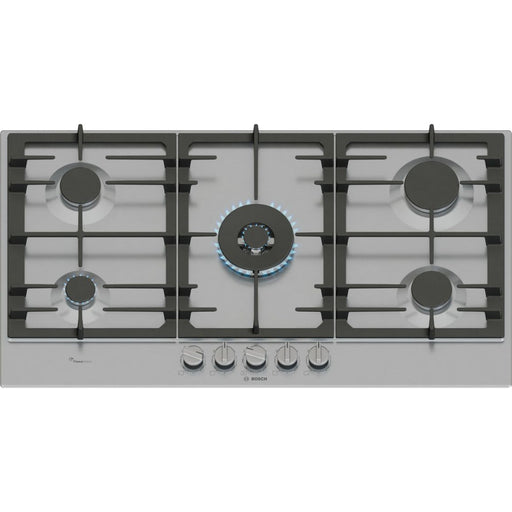Bosch Series 6 PCR9A5B90 90cm Gas Hob - St/Steel Image 1