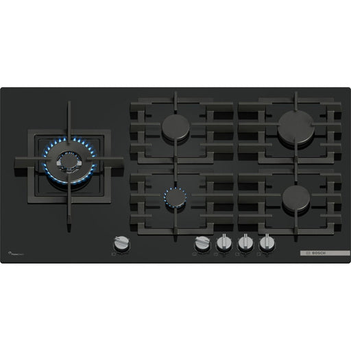 Bosch Series 6 PPM9A6I40 90cm Gas Hob - Black Image 1