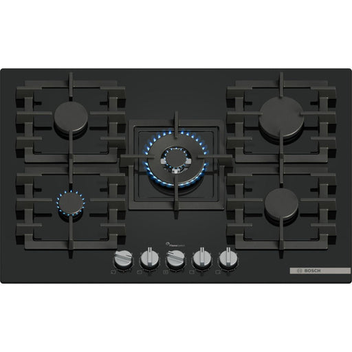 Bosch Series 6 PPQ7A6I40 75cm Gas Hob - Black Image 1