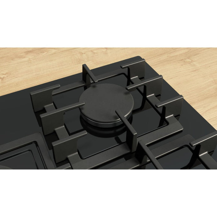 Bosch Series 6 PPQ7A6I40 75cm Gas Hob - Black Image 4
