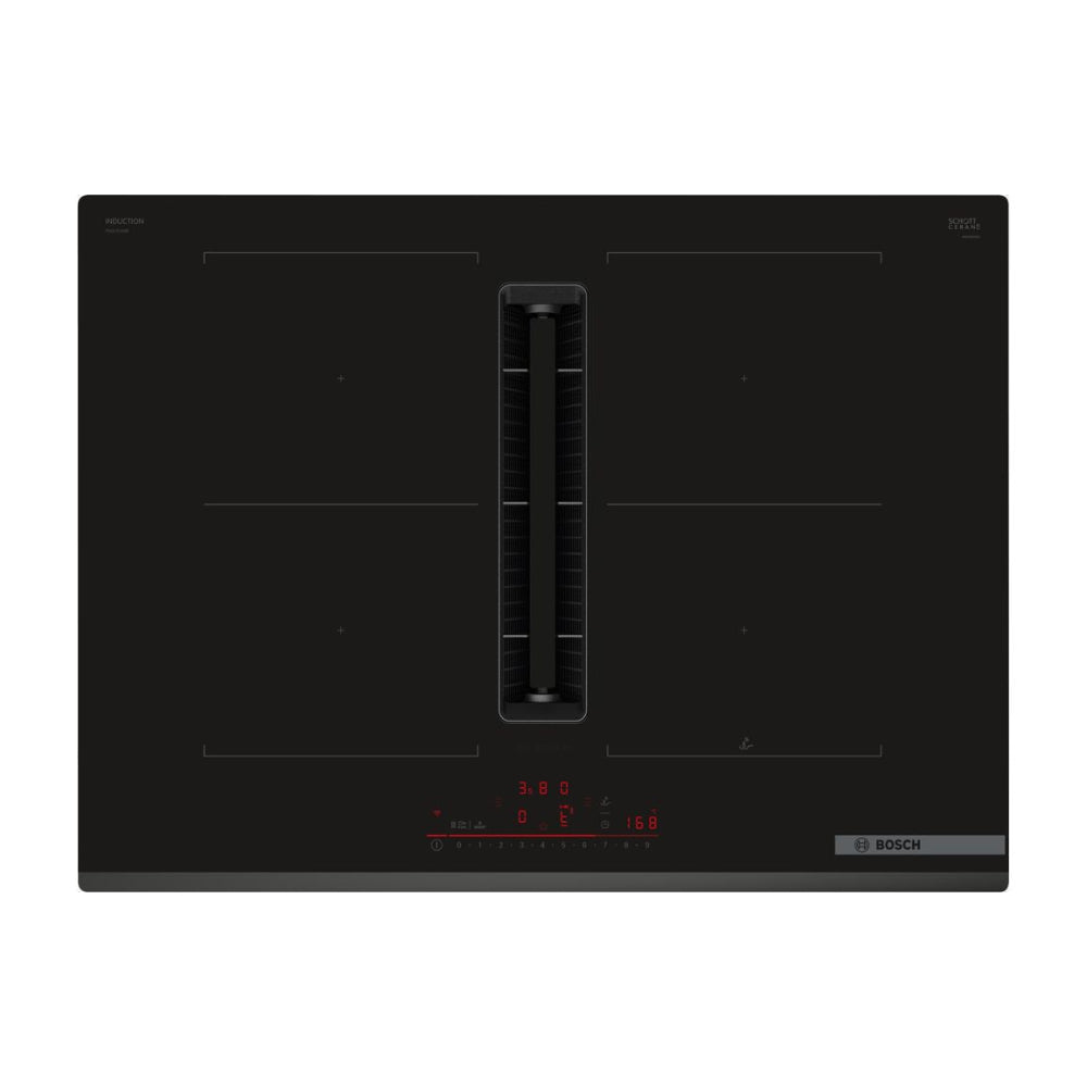 Bosch Series 6 PVQ731H26E 70cm Venting CombiZone Induction Hob - Black