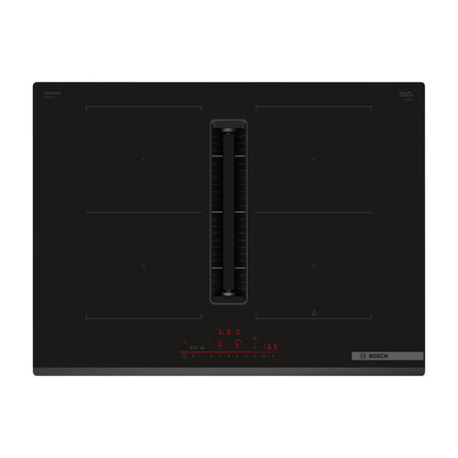 Bosch Series 6 PVQ731H26E 70cm Venting CombiZone Induction Hob - Black Image 1