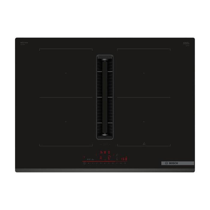 Bosch Series 6 PVQ731H26E 70cm Venting CombiZone Induction Hob - Black Image 1