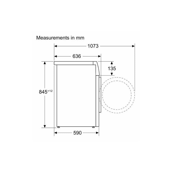 Bosch Series 6 WGG244ZCGB F/S 9kg 1400rpm Washing Machine - Graphite Image 9