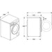Bosch Series 6 WKD28543GB B/I 7/4kg 1400rpm Washer Dryer Image 2