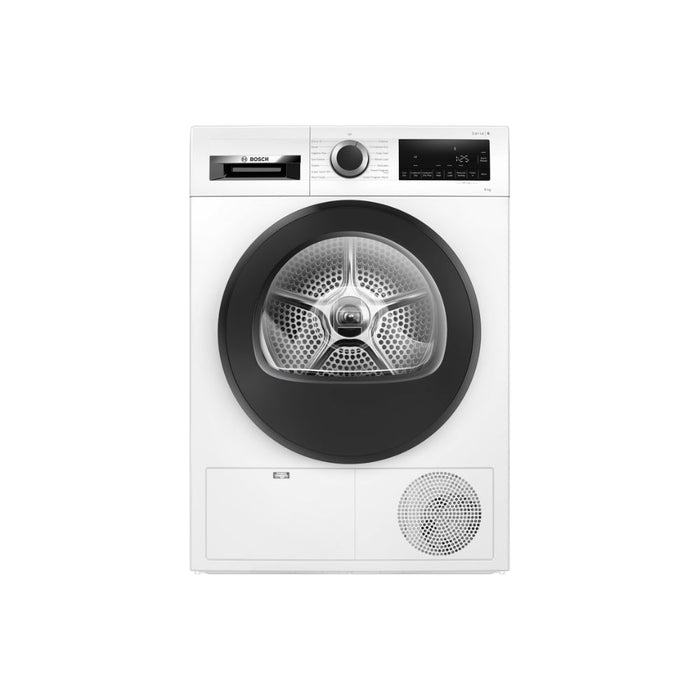 Bosch Series 6 WPG23108GB F/S 8kg Condenser Dryer - White Image 1