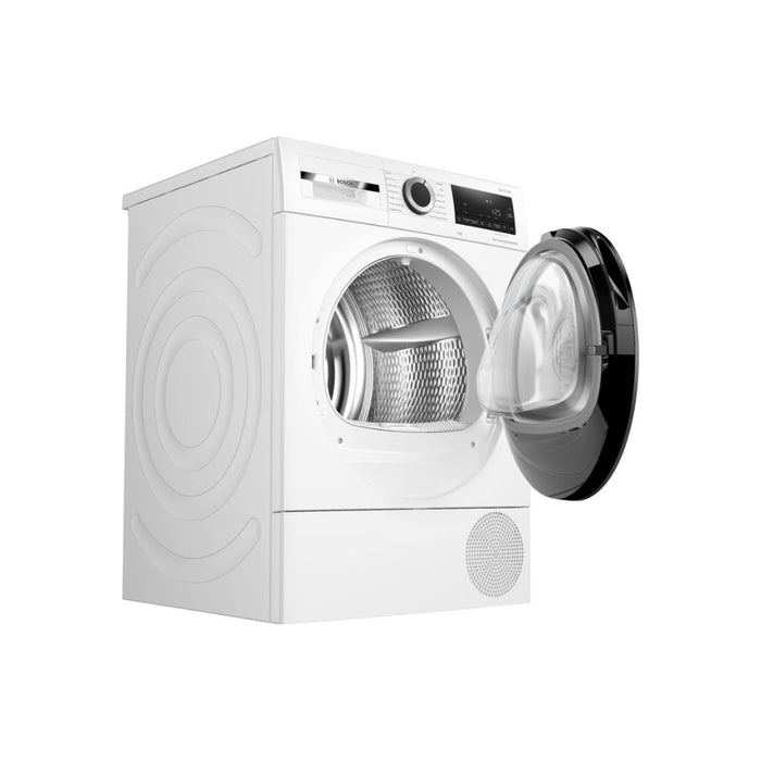 Bosch Series 6 WQG24502GB F/S 9kg Heat Pump Condenser Dryer - White Image 3