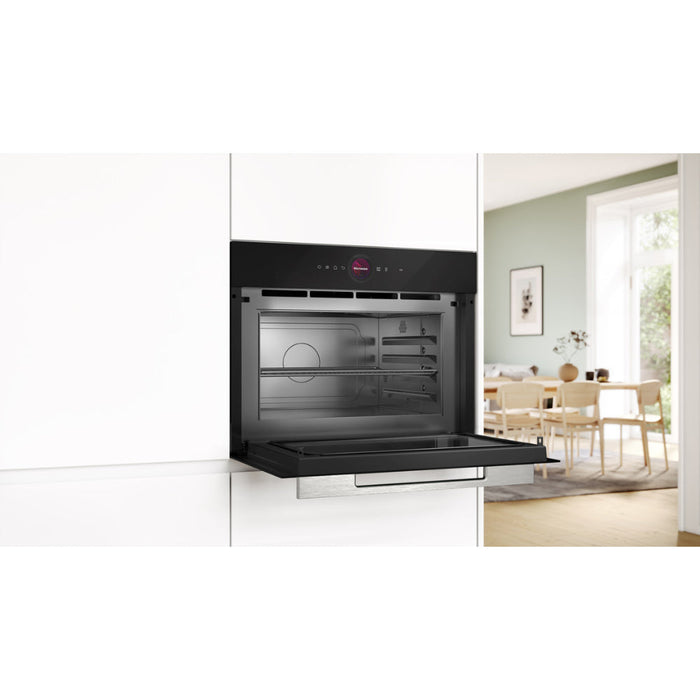 Bosch Series 8 CEG732XB1B B/I 1000W Combination Microwave & Grill - Black Image 4