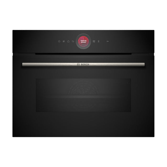 Bosch Series 8 CMG7241B1B Compact Electric Oven & Microwave - Black Image 1