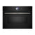 Bosch Series 8 CMG7361B1B Compact Electric Oven & Microwave - Black Image 1