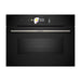 Bosch Series 8 CMG778NB1 Compact Pyrolytic Oven & Microwave - Black Image 1