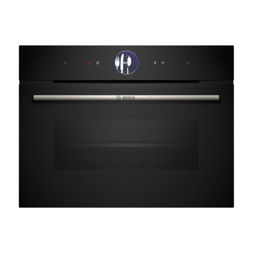 Bosch Series 8 CSG7361B1 Compact Steam Oven - Black Image 1