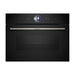Bosch Series 8 CSG7361B1 Compact Steam Oven - Black Image 1