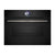 Bosch Series 8 CSG7361B1 Compact Steam Oven - Black Image 1