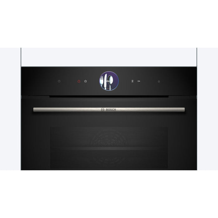 Bosch Series 8 CSG7361B1 Compact Steam Oven - Black Image 2