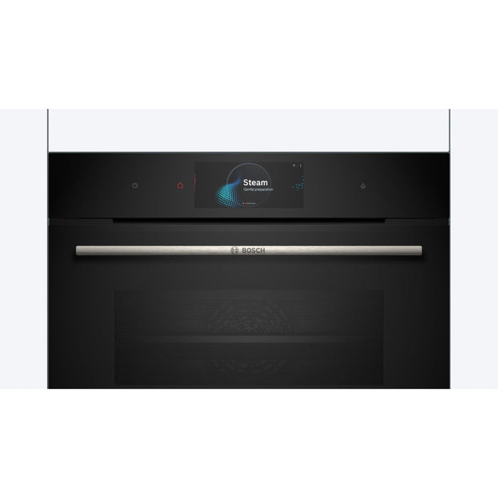 Bosch Series 8 CSG7584B1 Compact Steam Oven - Black Image 2