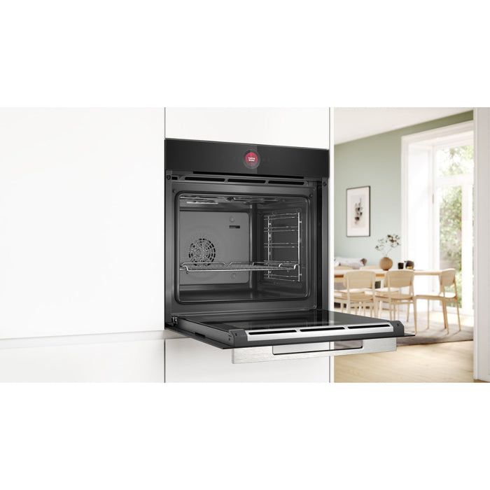 Bosch Series 8 HBG7341B1B Single Electric Oven - Black Image 5