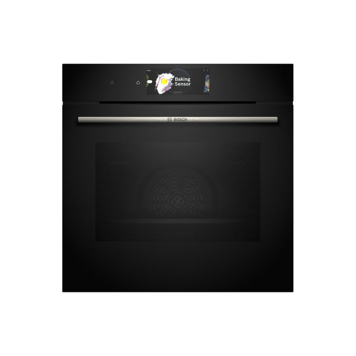 Bosch Series 8 HBG7784B1 Single Pyrolytic Oven - Black Image 1