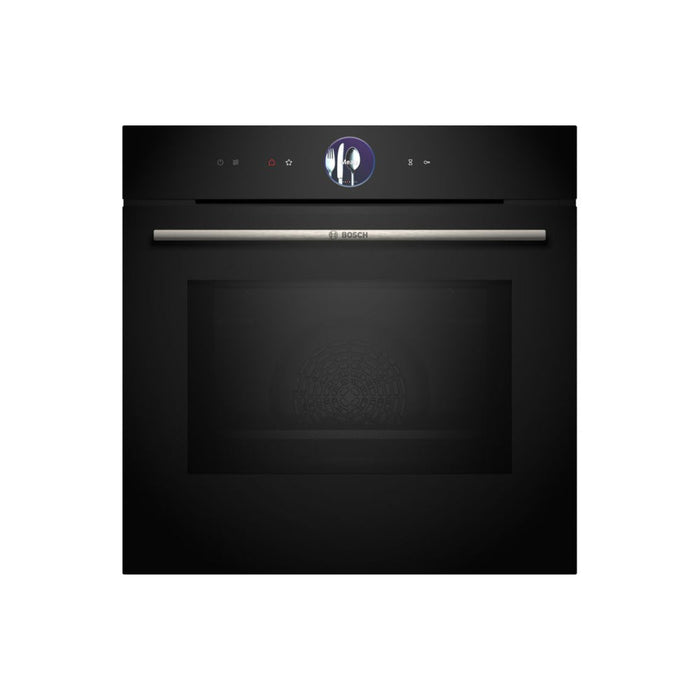 Bosch Series 8 HMG7764B1B Single Pyrolytic Oven & Microwave - Black Image 1
