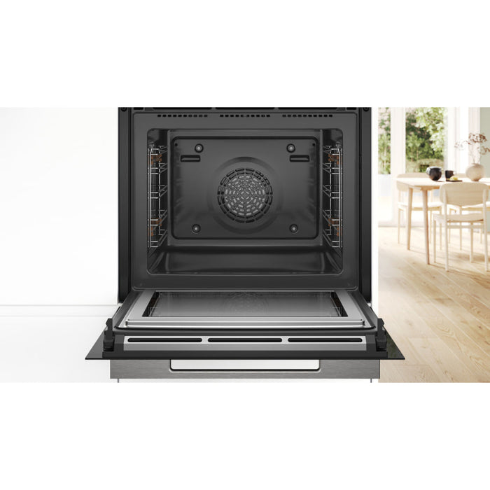 Bosch Series 8 HMG7764B1B Single Pyrolytic Oven & Microwave - Black Image 3
