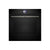 Bosch Series 8 HRG7764B1B Single Pyrolytic Oven w/Added Steam - Black Image 1