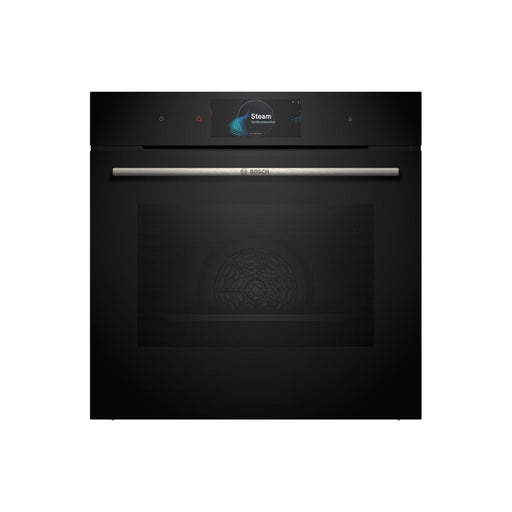 Bosch Series 8 HSG7584B1 Single Electric Oven w/Steam - Black Image 1