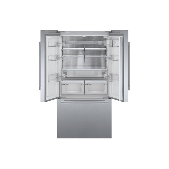 Bosch Series 8 KFF96PIEP F/S NoFrost 3 Door Fridge Freezer - St/Steel Image 1