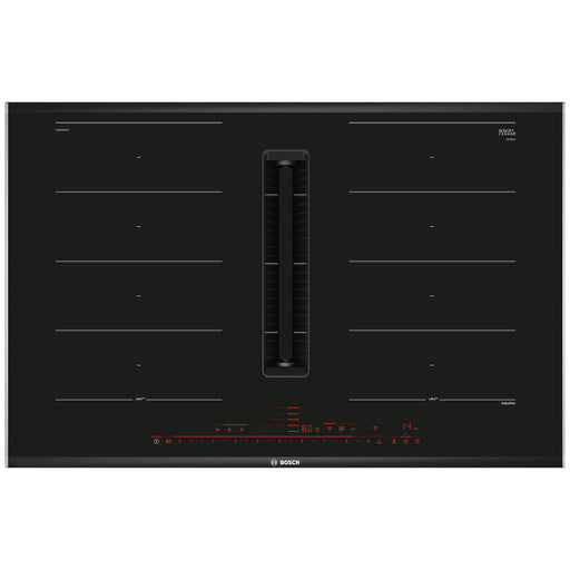 Bosch Series 8 PXX875D67E 80cm Venting Induction Hob - Black Image 1