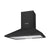 Candy CCE60NN 60cm Chimney Hood - Black Steel Image 1
