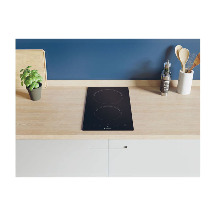 Candy CDH30 30cm Ceramic Hob - Black Glass Image 5