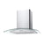 Candy CGM60NX/1 60cm Curved Glass Chimney Hood - St/Steel & Glass Image 1