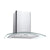 Candy CGM60NX/1 60cm Curved Glass Chimney Hood - St/Steel & Glass Image 2