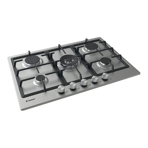 Candy CHG74WPX 75cm Gas Hob - St/Steel Image 1