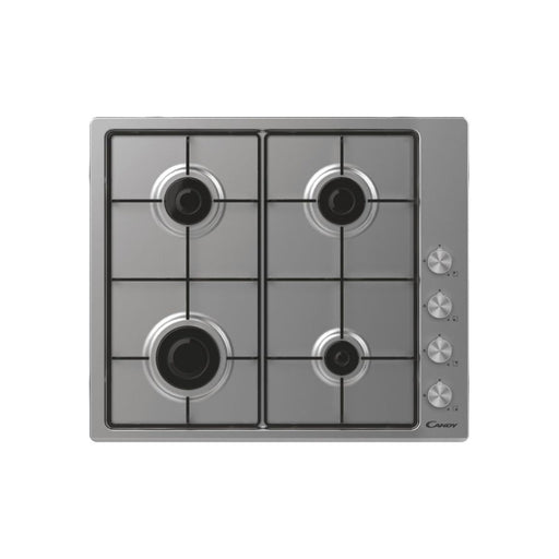 Candy CHW6LPX 60cm Gas Hob - St/Steel Image 1
