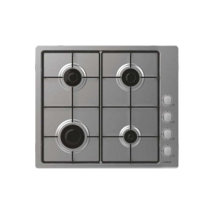 Candy CHW6LX 60cm Gas Hob - St/Steel Image 1