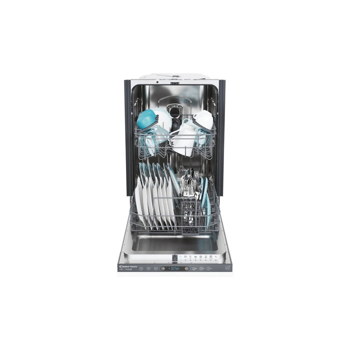 Candy CI0C7SB0FA-80 F/I 10 Place Slim Dishwasher Image 2