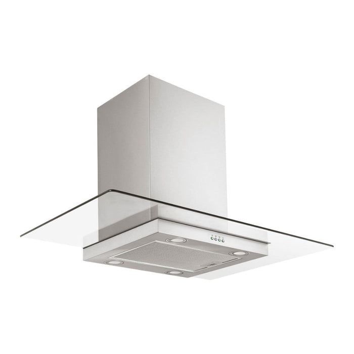 Candy CVMI970LX/UK 90cm Flat Glass Island Hood - St/Steel Image 1