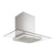 Candy CVMI970LX/UK 90cm Flat Glass Island Hood - St/Steel Image 1
