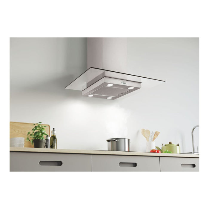 Candy CVMI970LX/UK 90cm Flat Glass Island Hood - St/Steel Image 4