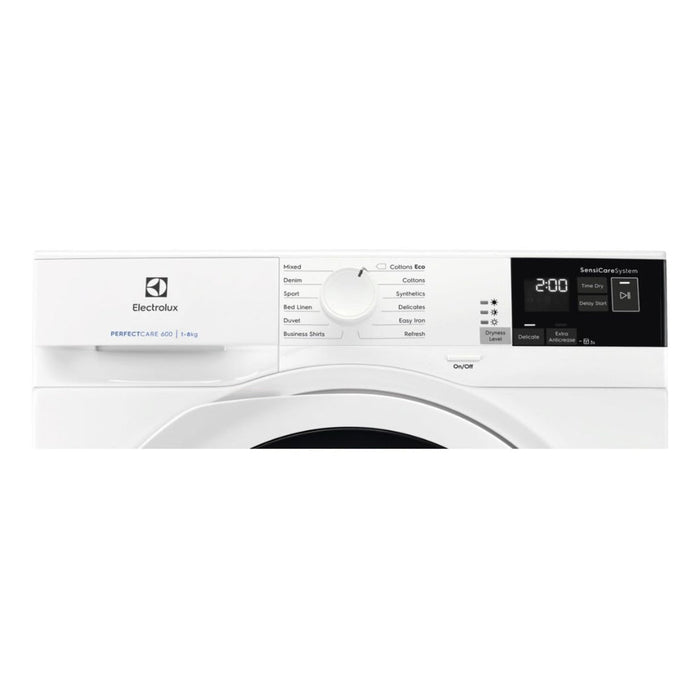 Electrolux EDCD648WD F/S 8kg Condenser Dryer - White Image 3
